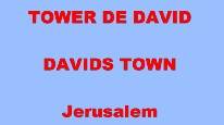 Tower of David and Davids town